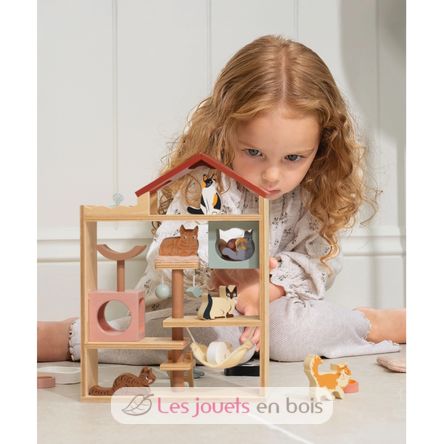 Hôtel pour chats TL8169 Tender Leaf Toys 5