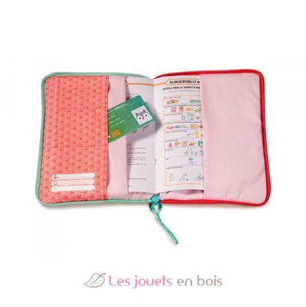 Anaîs - Housse carnet de santé LI-83285 Lilliputiens 2