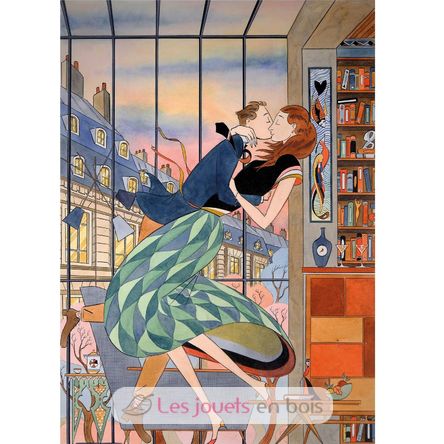 Le baiser de Bruchon IC002-500 Puzzle Michèle Wilson 2