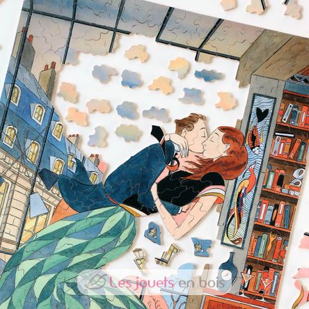 Le baiser de Bruchon IC002-500 Puzzle Michèle Wilson 3