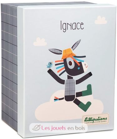 Ignace, la peluche câline LI-83249 Lilliputiens 4