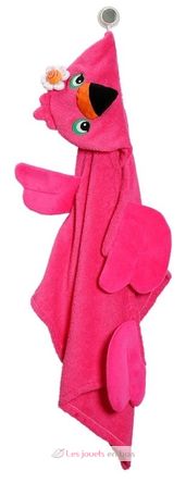 Serviette de bain enfant - Franny le flamant rose ZOO-122-001-005 Zoocchini 3