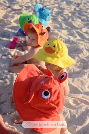 Maillot et Chapeau Crabe (3-6M) ZOO-122-010-001 Zoocchini 3