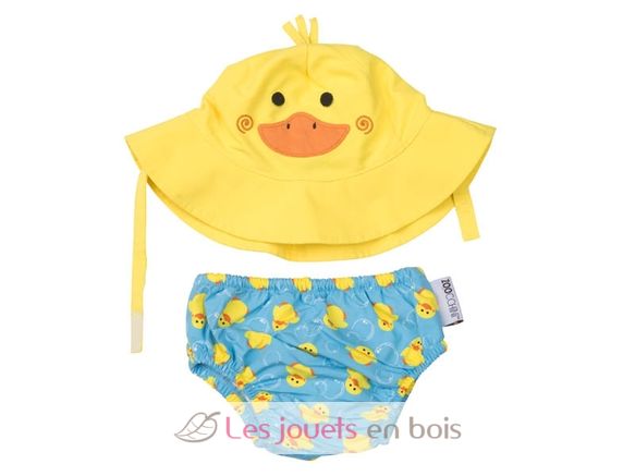 Maillot et Chapeau Canard (6-12M) ZOO-122-010-005 Zoocchini 1