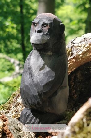 Figurine Gorille en bois WU-40459 Wudimals 4