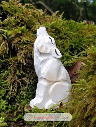 Figurine loup arctique WU-40480 Wudimals 3