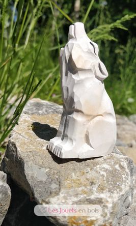 Figurine loup arctique WU-40480 Wudimals 4