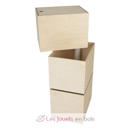 Coffre à jouets Carousel – 3 boites TOYCAR3BOX In2wood 3