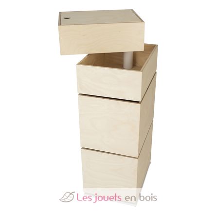 Coffre à jouets Carousel – 4 boites TOYCAR4BOX In2wood 3