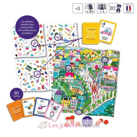 Jeu Cherche et Trouve - Lettres J02436 Janod 2