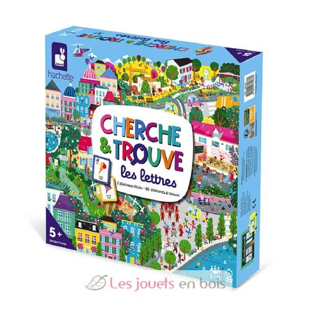 Jeu Cherche et Trouve - Lettres J02436 Janod 1