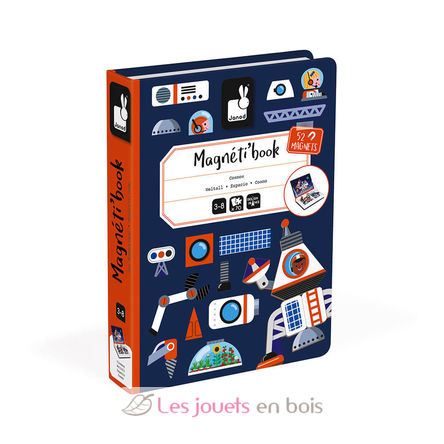 Magnéti'book - Jeu magnétique Métiers enfant dès 3 ans - Janod