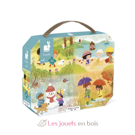 Puzzle Les Saisons 36 pcs J02602 Janod 1