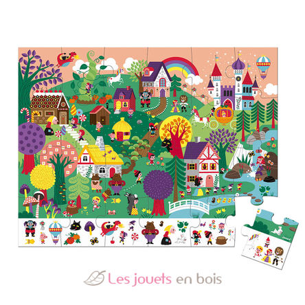 Puzzle d'observation Les Contes 24 pcs J02646 Janod 2