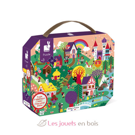 Puzzle d'observation Les Contes 24 pcs J02646 Janod 1