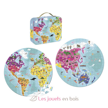 Puzzle Planète bleue 208 pcs J02655 Janod 4