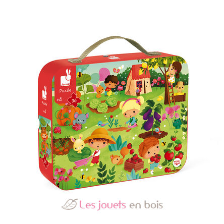 Puzzle Mon Jardin Potager 36 pcs J02663 Janod 1