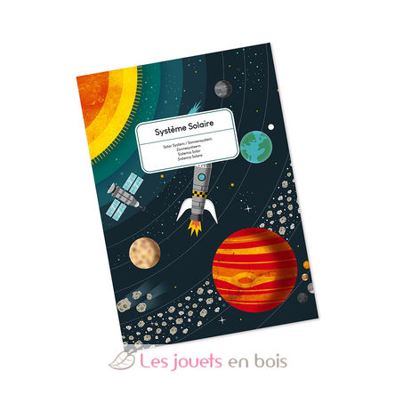 Puzzle éducatif Système Solaire 100 pcs J02678 Janod 2