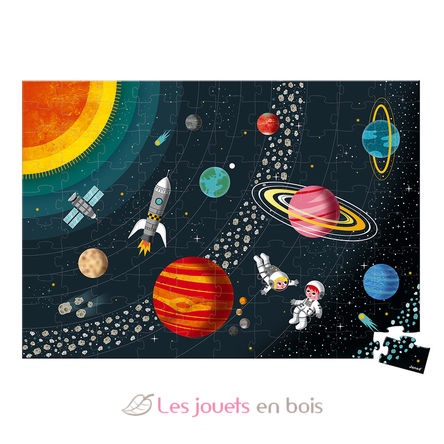 Puzzle éducatif Système Solaire 100 pcs J02678 Janod 3