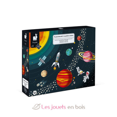 Puzzle éducatif Système Solaire 100 pcs J02678 Janod 1