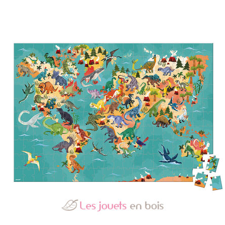 Puzzle éducatif Dinosaures 200 pcs J02679 Janod 3