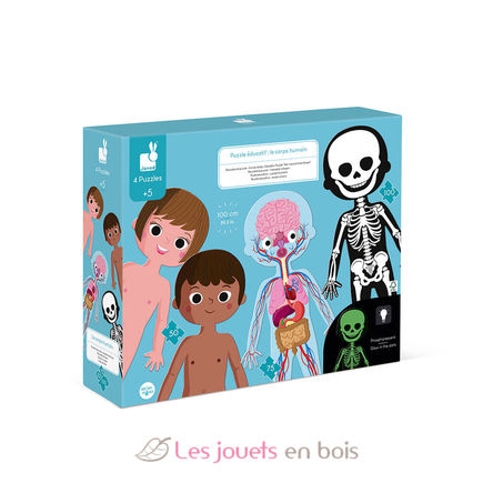 Puzzle Corps humain - Hape - Jeu éducatif