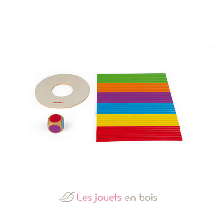 Janod - Jeu d'Adresse Crazy Sticks - en Bois - dès 3 Ans, J02695 :  .com.be: Jouets