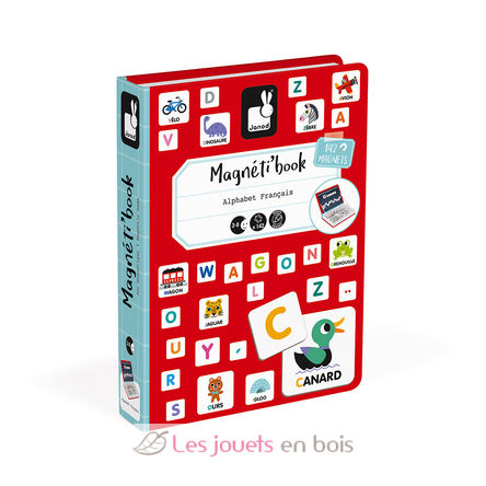 Magnéti'book - Jeu magnétique Métiers enfant dès 3 ans - Janod