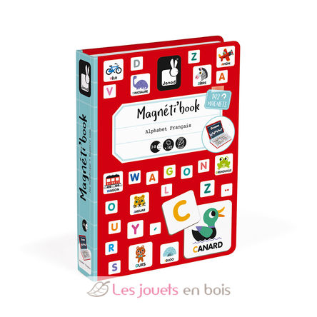 Puzzle magnétique de la France - Jouet éducatif Janod