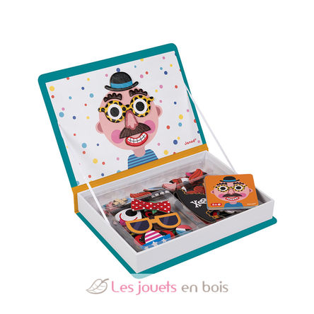 Magnéti'book Crazy Faces J02716 Janod 3