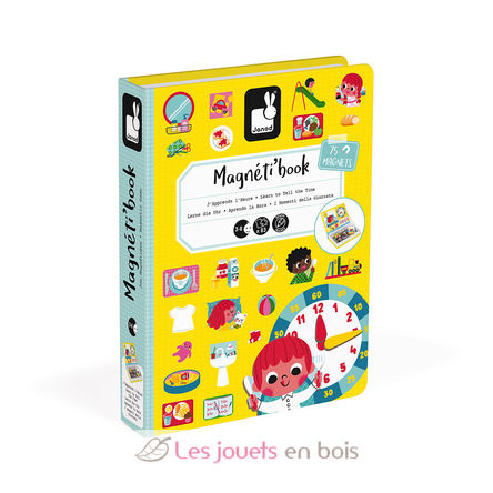 Magnéti'book J'apprends l'heure J02724 Janod 5