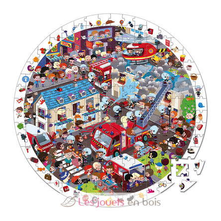 Puzzle Pompiers de l'extrême J02793-5200 Janod 2