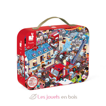 Puzzle Pompiers de l'extrême J02793-5200 Janod 1