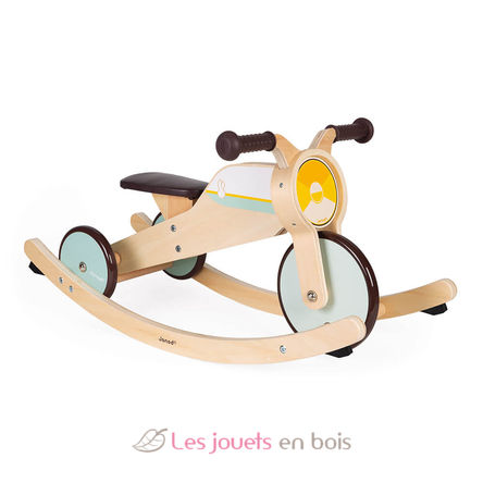 Tricycle à bascule et porteur J03284 Janod 1
