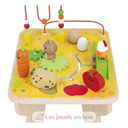 Table d'activités en bois Ferme J03321 Janod 3