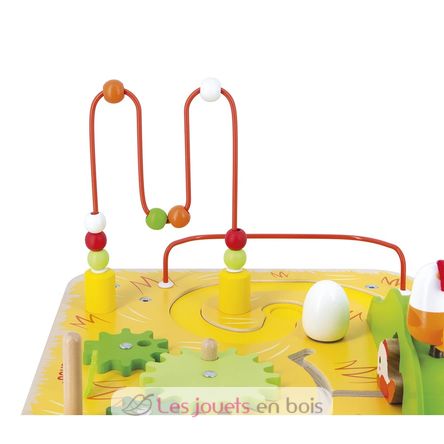 Table d'activités en bois Ferme J03321 Janod 5