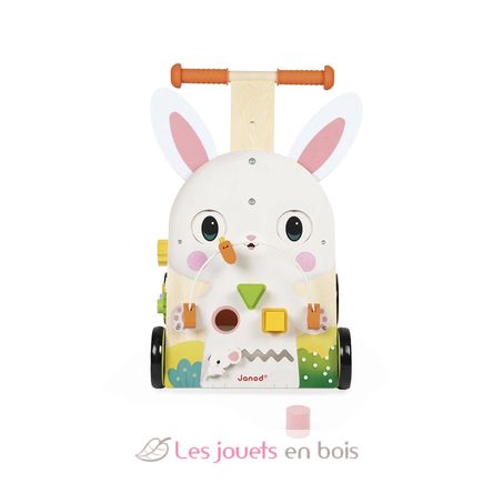 Chariot de marche multi-activités Lapin J03326 Janod 4