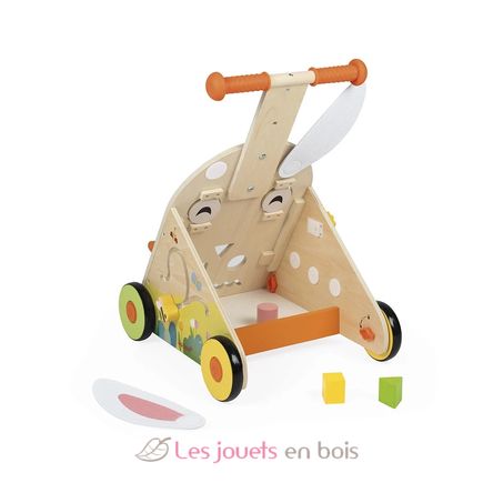 Chariot de marche multi-activités Lapin J03326 Janod 7