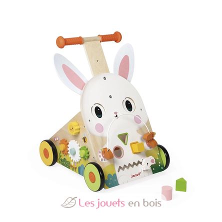 Chariot de marche multi-activités Lapin J03326 Janod 1
