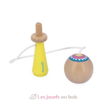 Bilboquet en bois Applepop J03381 Janod 2