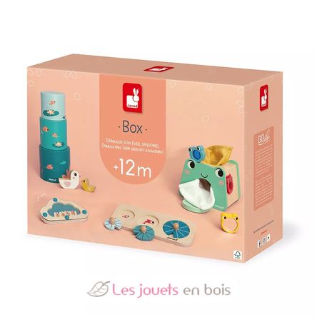 Coffret d'éveil sensoriel 12 mois J04063 Janod 1