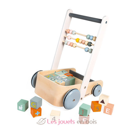 Chariot ABC Buggy Sweet Cocoon J04408 Janod 5