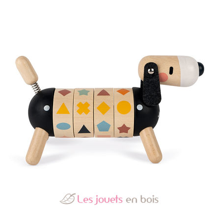 Chiens des formes et couleurs Sweet Cocoon J04421 Janod 4