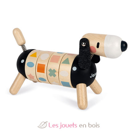 Chiens des formes et couleurs Sweet Cocoon J04421 Janod 1