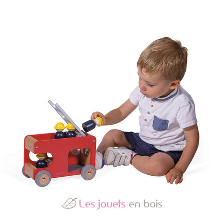 Camion de pompiers Bolid J04632 Janod 3