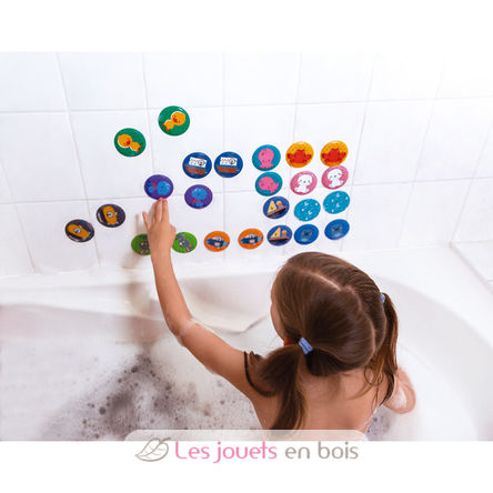 Jeu de mémo pour le bain J04714 Janod 8