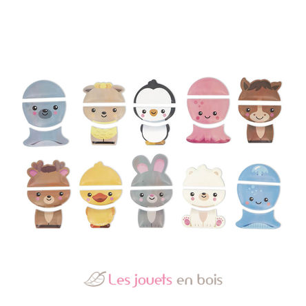 Mix and Match animaux du bain J04718 Janod 1