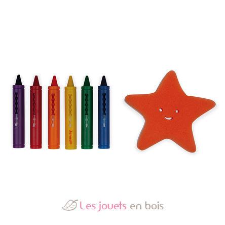 Coloriage dans le bain J04725 Janod 5