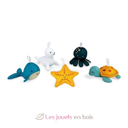 Jouet enfant 2 ans - Jouet bain memo animaux JANOD