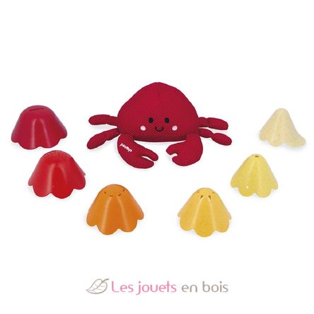 Jouet de bain Bernard et sa coquille J04734 Janod 2
